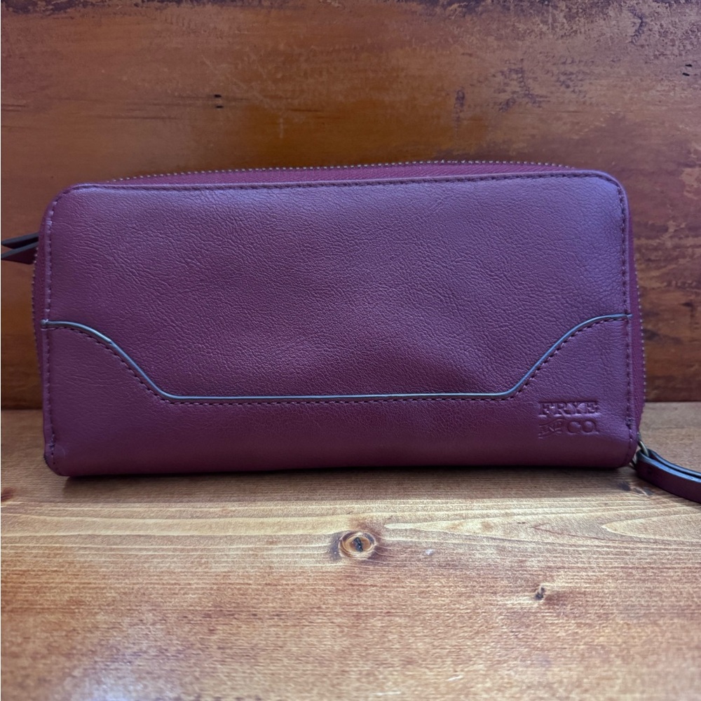 FRYE AND CO. Maroon Wallet